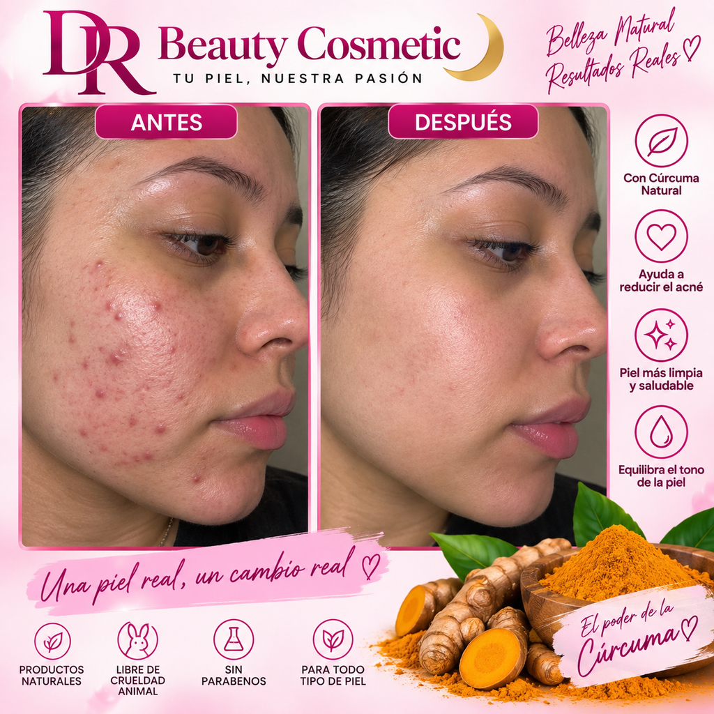 Serum facial de Cúrcuma
